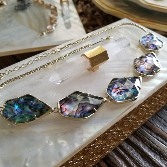 Rare 🦄🦄 Custom Kendra Scott Abalone Connelly - Picture 2 of 3